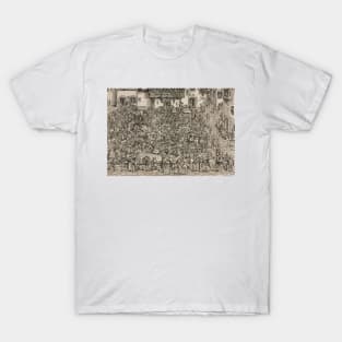 A Tournament by Lucas Cranach the Elder T-Shirt